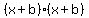 %28x%2Bb%29%28x%2Bb%29