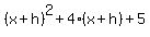 %28x%2Bh%29%5E2%2B4%28x%2Bh%29%2B5