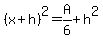 %28x%2Bh%29%5E2=A%2F6%2Bh%5E2