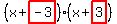 %28x%2Bhighlight%28-3%29%29%28x%2Bhighlight%283%29%29
