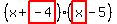 %28x%2Bhighlight%28-4%29%29%28highlight%28x%29-5%29
