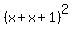 %28x%2Bx%2B1%29%5E2