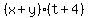 %28x%2By%29%28t%2B4%29