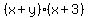 %28x%2By%29%28x%2B3%29
