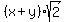 %28x%2By%29%2Asqrt%282%29