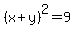 %28x%2By%29%5E2=9