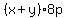 %28x%2By%298p