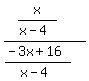%28x%2F%28x-4%29%29%2F%28%28-3x%2B16%29%2F%28x-4%29%29