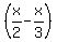 %28x%2F2+-+x%2F3%29
