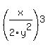 %28x%2F2y%5E2%29%5E3