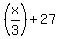 %28x%2F3%29%2B27