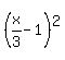 %28x%2F3-1%29%5E2