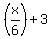 %28x%2F6%29%2B3