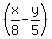 %28x%2F8+-+y%2F5%29