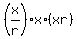 %28x%2Fr%29%2Ax%2A%28xr%29
