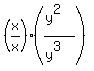 %28x%2Fx%29%2A%28%28y%5E2%29%2F%28y%5E3%29%29