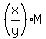 %28x%2Fy%29%2AM