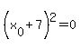 %28x%5B0%5D+%2B+7%29%5E2+=+0