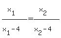 %28x%5B1%5D%29%2F%28x%5B1%5D-4%29=%28x%5B2%5D%29%2F%28x%5B2%5D-4%29