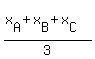 %28x%5BA%5D+%2B+x%5BB%5D+%2B+x%5BC%5D%29%2F3
