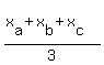 %28x%5Ba%5D+%2B+x%5Bb%5D+%2B+x%5Bc%5D%29%2F3