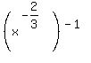 %28x%5E%28-2%2F3%29%29%5E%28-1%29