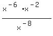 %28x%5E%28-6%29%2Ax%5E%28-2%29%29+%2F+x%5E%28-8%29