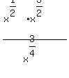 %28x%5E%281%2F2%29%2Ax%5E%283%2F2%29%29%2Fx%5E%283%2F4%29