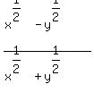 %28x%5E%281%2F2%29-y%5E%281%2F2%29%29%2F%28x%5E%281%2F2%29%2By%5E%281%2F2%29%29
