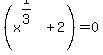 %28x%5E%281%2F3%29+%2B+2%29=0