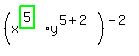 %28x%5E%28highlight_green%28+5+%29%29%2Ay%5E%285%2B2%29%29%5E%28-2%29