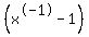 %28x%5E-1-1%29