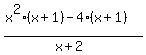 %28x%5E2%28x%2B1%29-4%28x%2B1%29%29%2F%28x%2B2%29