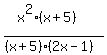 %28x%5E2%28x%2B5%29%29%2F%28%28x%2B5%29%282x-1%29%29