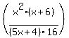 %28x%5E2%28x%2B6%29%2F%285x%2B4%2916%29