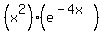 %28x%5E2%29%28e%5E%28-4x%29%29