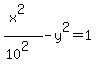 %28x%5E2%29%2F%2810%5E2%29-y%5E2=1