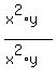 %28x%5E2%2Ay%29%2F%28x%5E2%2Ay%29