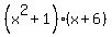 %28x%5E2%2B1%29%28x%2B6%29