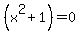 %28x%5E2%2B1%29=0+