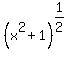 %28x%5E2%2B1%29%5E%281%2F2%29