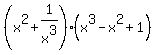 %28x%5E2%2B1%2Fx%5E3+%29%28x%5E3-x%5E2%2B1%29