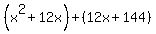 %28x%5E2%2B12x%29%2B%2812x%2B144%29