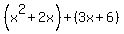 %28x%5E2%2B2x%29%2B%283x%2B6%29