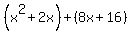 %28x%5E2%2B2x%29%2B%288x%2B16%29