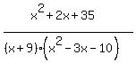 %28x%5E2%2B2x%2B35%29%2F%28%28x%2B9%29%28x%5E2-3x-10%29%29
