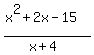%28x%5E2%2B2x-15%29%2F%28x%2B4%29
