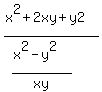 %28x%5E2%2B2xy%2By2%29%2F%28%28x%5E2-y%5E2%29%2Fxy%29