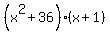 %28x%5E2%2B36%29%28x%2B1%29