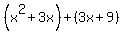 %28x%5E2%2B3x%29%2B%283x%2B9%29